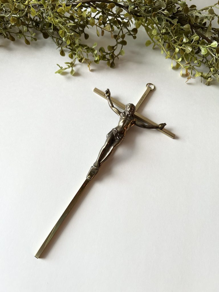 Rustic Gold Crucifix