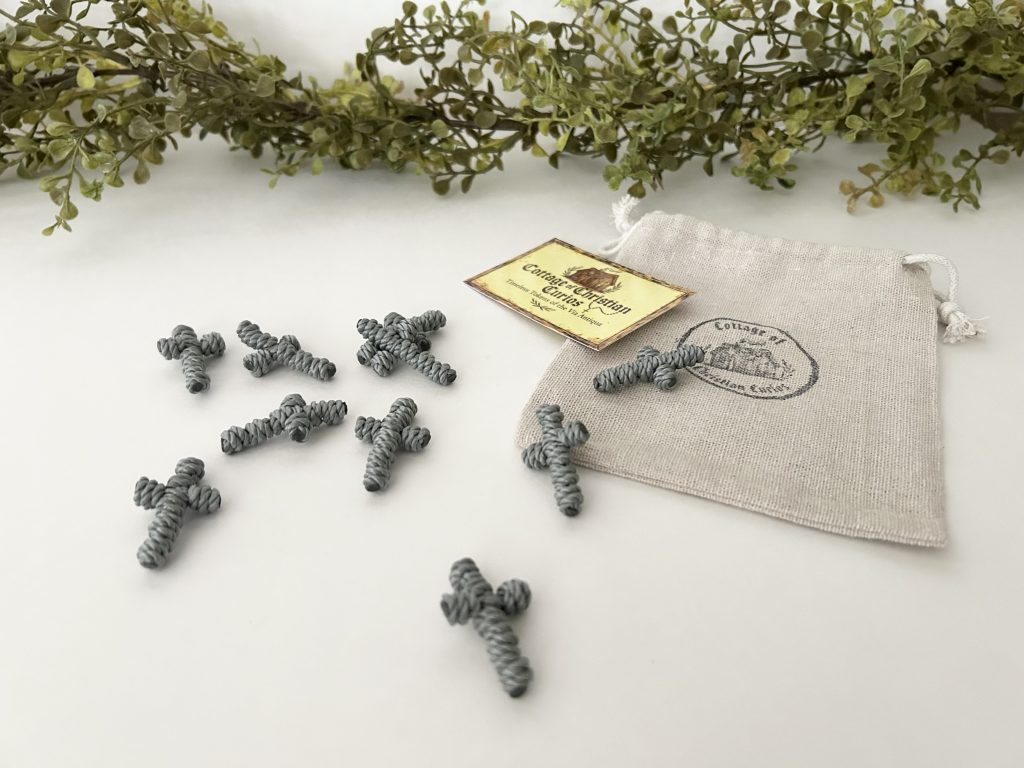 Silver Pocket Knot Crosses